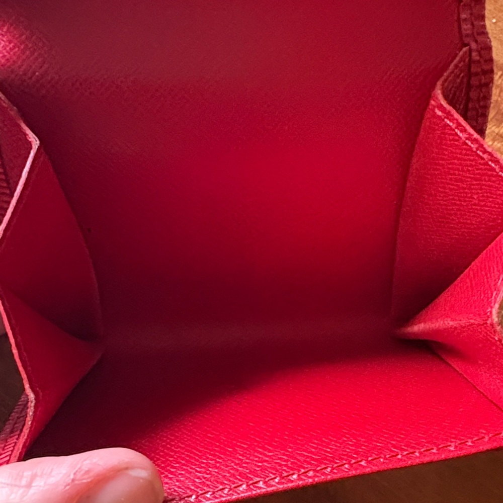 Louis Vuitton Red Epi Rosalie Coin Purse / Wallet - Picture 4 of 6